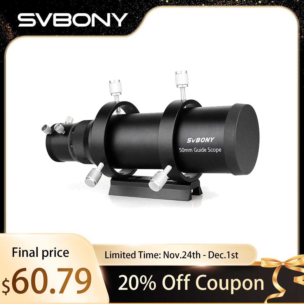 SVBONY SV106 60mm Guide Scope for Beginners