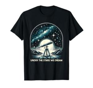 Astrophotography Space Camera T-Shirt for Stargazers