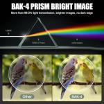 12X60 HD Monocular with Smartphone Adapter & Tripod