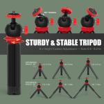 12X60 HD Monocular with Smartphone Adapter & Tripod