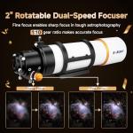 SVBONY SV48P Telescope: 90mm Aperture for Beginner Astronomy