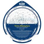 Double-Sided Star Map for Beginner Astronomers