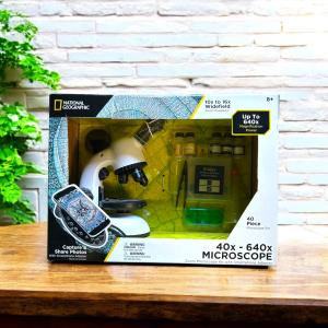 National Geographic Zoom Microscope Set with Accessories
