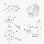ZWO EAF Bracket for Celestron SCT Telescopes