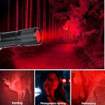 9-LED Pocket Red Light Flashlight for Astronomy Beginners