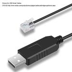 USB Control Cable for iOptron & Meade Telescopes