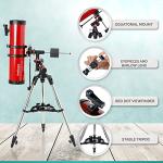 AmScope 130mm Reflector EQ Telescope Kit