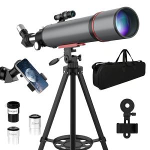 90mm Refractor Telescope for Beginners and Kids