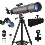90mm Refractor Telescope for Beginners and Kids