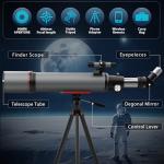 Opaita 90mm Refractor Telescope for Beginners