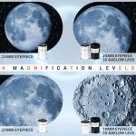 90mm Refractor Telescope for Beginners and Kids