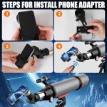 90mm Refractor Telescope for Beginners and Kids