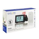 Explore Scientific Projection Clock with Weather Sensor