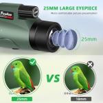 12x50 HD Monocular Telescope with Smartphone Adapter