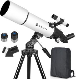 Portable Refractor Telescope for Beginner Astronomers