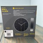 10” Explore Scientific Atomic Wall Clock - Black