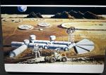 NASA Space Station Lunar Ops Concept Transparency