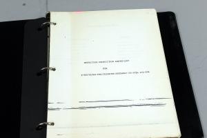 NASA Apollo X-Ray Spectrometer Technical Manual Binder