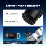 SVBONY SV154 2" Super Wide Angle Telescope Eyepiece