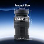 SVBONY SV154 2" Super Wide Angle Telescope Eyepiece