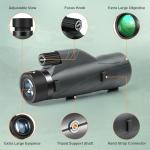 High Power 12x56 Monocular with Smartphone Adapter