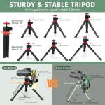 High Power 12x56 Monocular with Smartphone Adapter