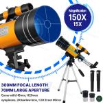 High-Quality Telescope with Tripod for Beginners