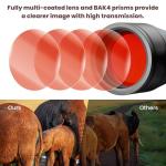 30x80 Waterproof Astronomy Binoculars for Stargazing