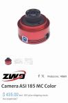 ZWO ASI185MC Color USB3.0 Astronomy Camera
