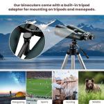 30x80 Waterproof Astronomy Binoculars for Stargazing