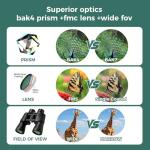 HuaZiChok 10x50 HD Binoculars for Stargazing