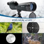 BARSKA 25-75x75mm Colorado Spotting Scope for Stargazing