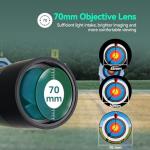 SVBONY SV28 25-75x70 Spotting Scope with Tripod