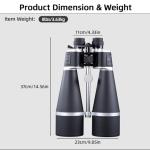 High-Powered 30-260x80 Binoculars for Stargazing