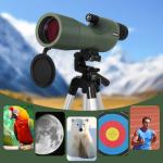 25-75X60 Waterproof Spotting Scope with Tripod