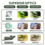 25-75X60 Waterproof Spotting Scope with Tripod