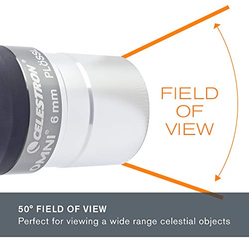 Celestron 6mm Eyepiece for Beginner Astronomers