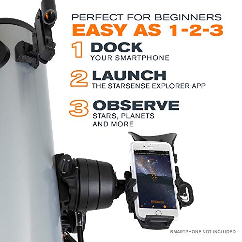 Smartphone App-Enabled Telescope for Beginners