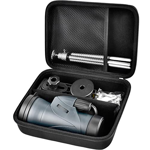 Compact Monocular Telescope with Smartphone Holder & Tripod