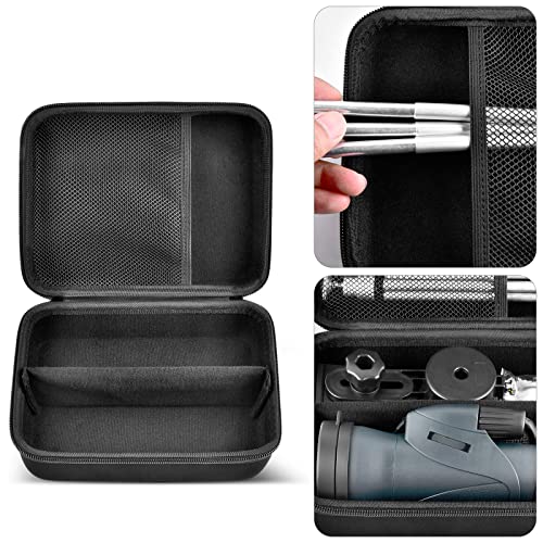 Compact Monocular Telescope with Smartphone Holder & Tripod