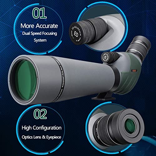 Gosky Dual Focusing ED Spotting Scope