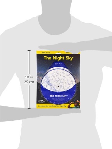 Large North Latitude Night Sky 30°-40° Astronomy Beginner