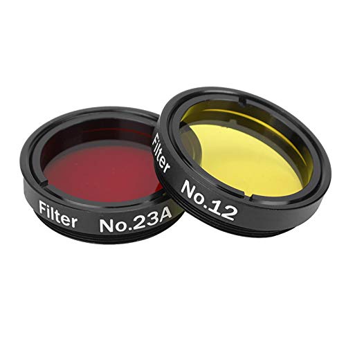 1. Colorful 1.25" Telescope Filter Set, 6-Piece Kit