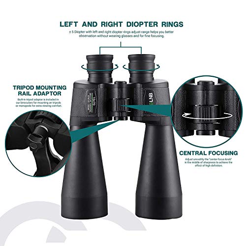 ESSLNB 15X70 Giant Binoculars with Phone Adapter