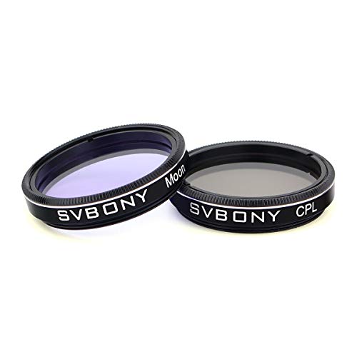 SVBONY 1.25" Telescope Filter Kit: Enhance Lunar Planetary Views