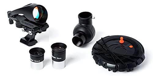 CELESTRON_ Blue Inspire 80mm Refractor Telescope + Smartphone Adapter