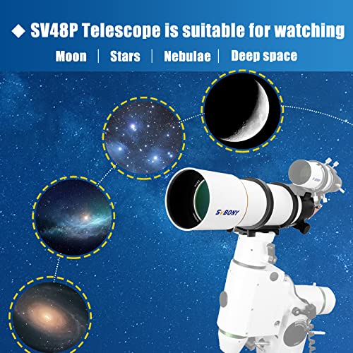 SVBONY SV48P Telescope: 90mm Aperture for Beginner Astronomy