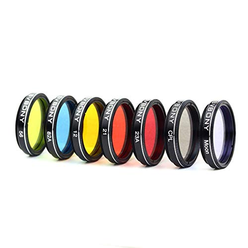 SVBONY 1.25" Telescope Filter Kit: Enhance Lunar Planetary Views