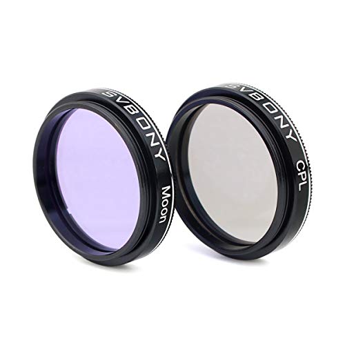 SVBONY 1.25" Telescope Filter Kit: Enhance Lunar Planetary Views
