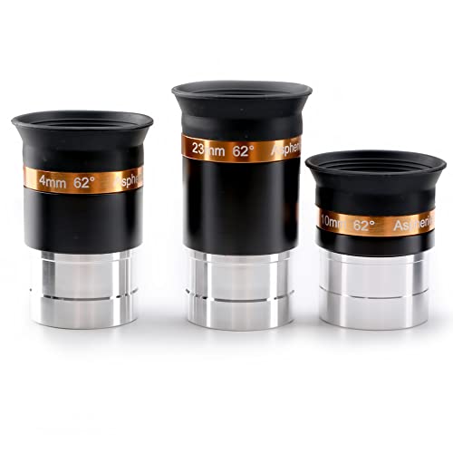 Starboosa 62° Wide Angle Telescope Eyepiece Set